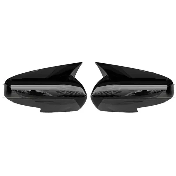 Side Rear View Case Wing Cap Shell Housing Mirror Covers 3m Tape Pasting Style Ar-szk-011 Glossy Black CC-8066 Compatible With Maruti Suzuki Swift 2018+