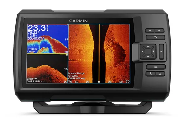 Garmin STRIKER Vivid 7sv Fishfinder Without Transducer - Black