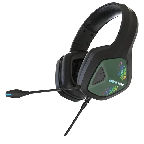 Green Lion Specter Gaming Headphone - Black
