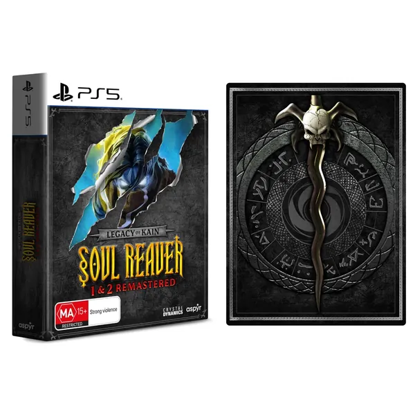 Legacy of Kain: Soul Reaver 1 & 2 Remastered Deluxe Edition PS5 Game