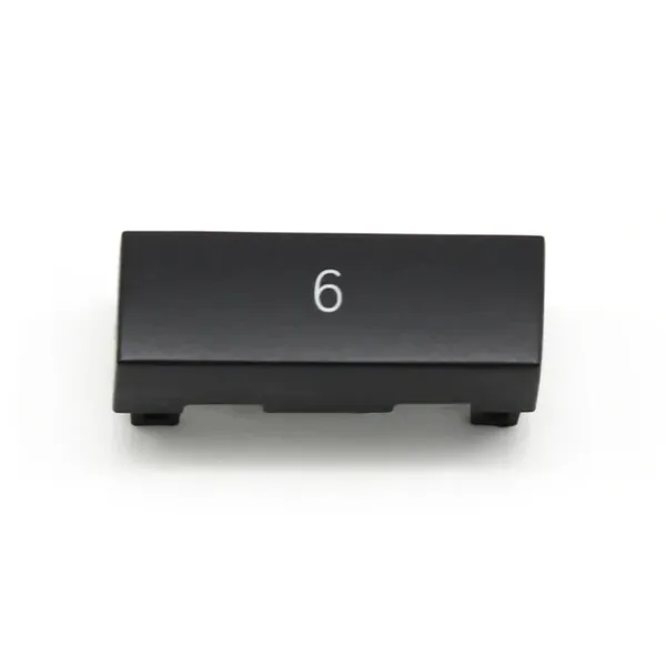 Dashbord Cd Player Digital Button Cover Trim NUMBER 6 BUTTON CC-6678 Compatible With BMW 5 Series F10 F07 GT F11 F18 2010-2017 6 Series F06 F12 F13 2012-2019 7 Series F01 F02 F04 2009-2016