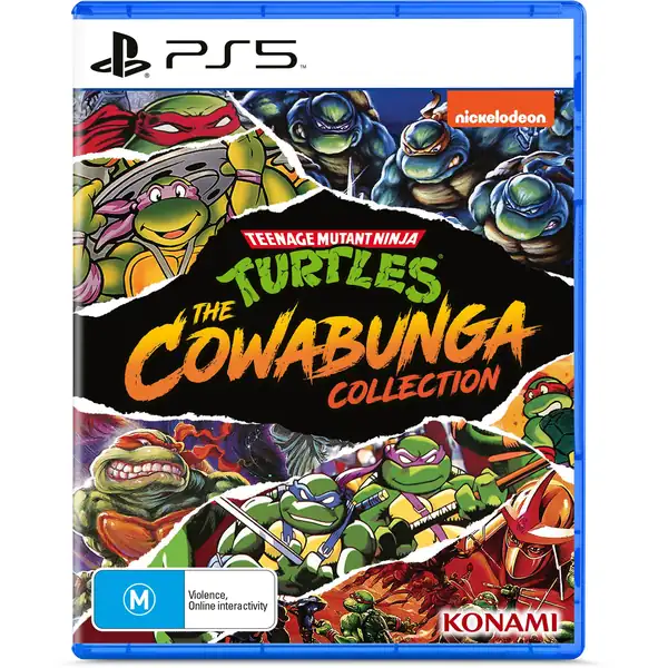 Teenage Mutant Ninja Turtles The Cowabunga Collection PS5 Game