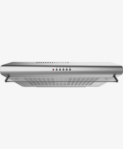 Midea Range Hood T-Shape, Stainless Steel with LED Light, 3×5 Layer Washable Grease Filters MH60F49EM23SB-BS