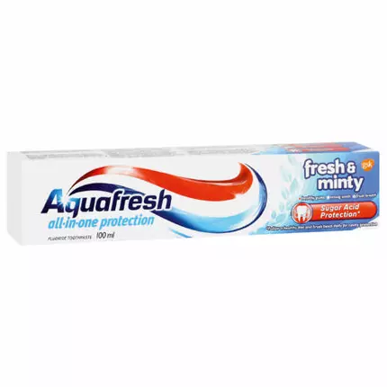 Glaxo Aquafresh Toothpaste 50ml Fresh & Minty 11080