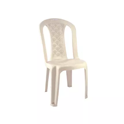 Cello Plastic Chair Armless Peacock 420 x 480 x 880mm