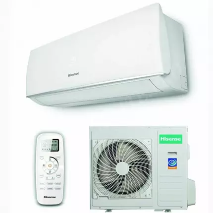 Hisense Wall Split Air Conditioner 9000BTU with Inverter, Ultra Quiet, Fast Cooling, High Efficiency AS-09TR4SYDDB03