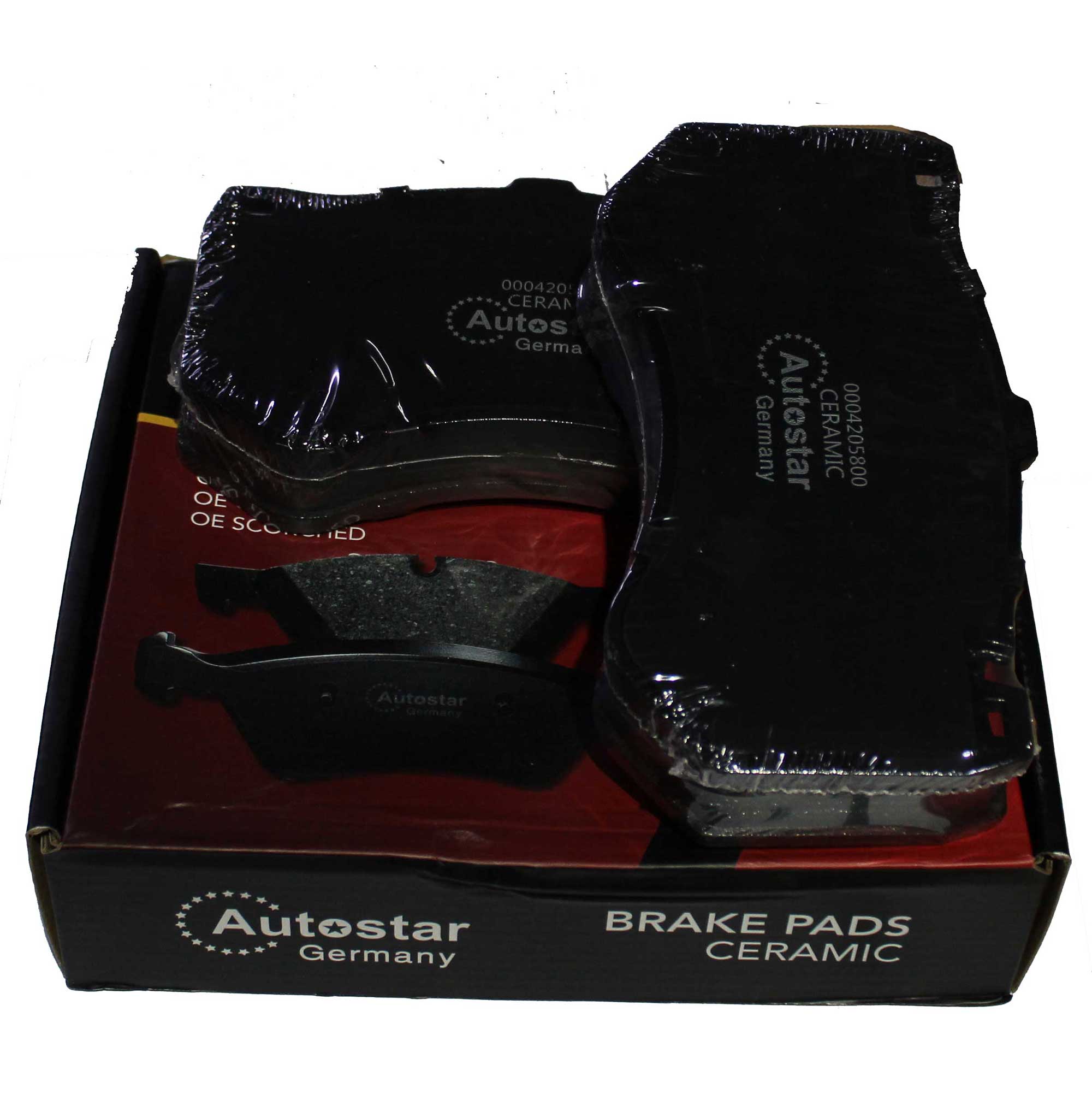 Autostar Germany  DISK BRAKE PAD CERAMICS  For Mercedes Benz  0004205800