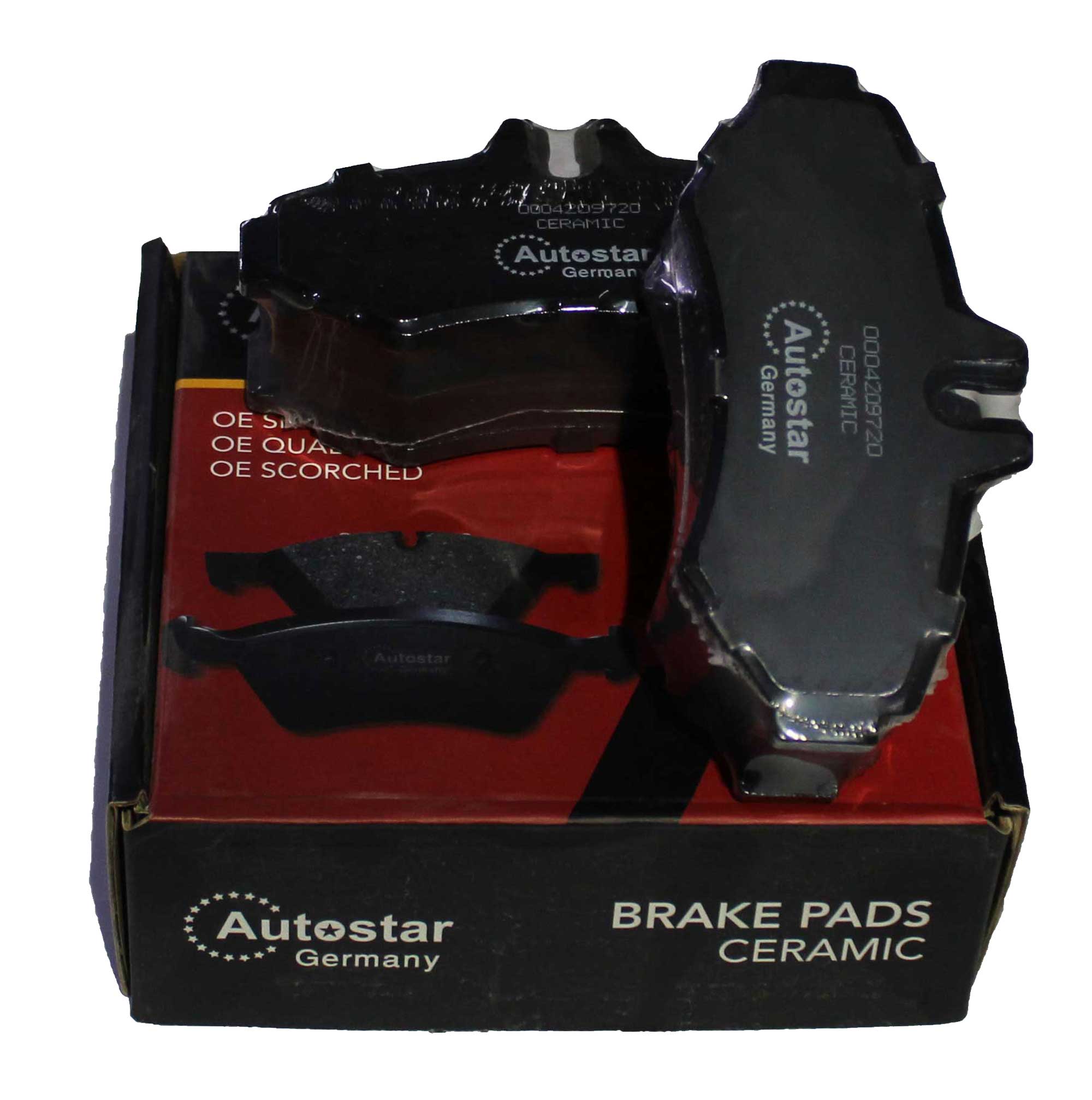 Autostar Germany  BRAKE PAD SET CERAMICS  For Mercedes Benz 0004209720