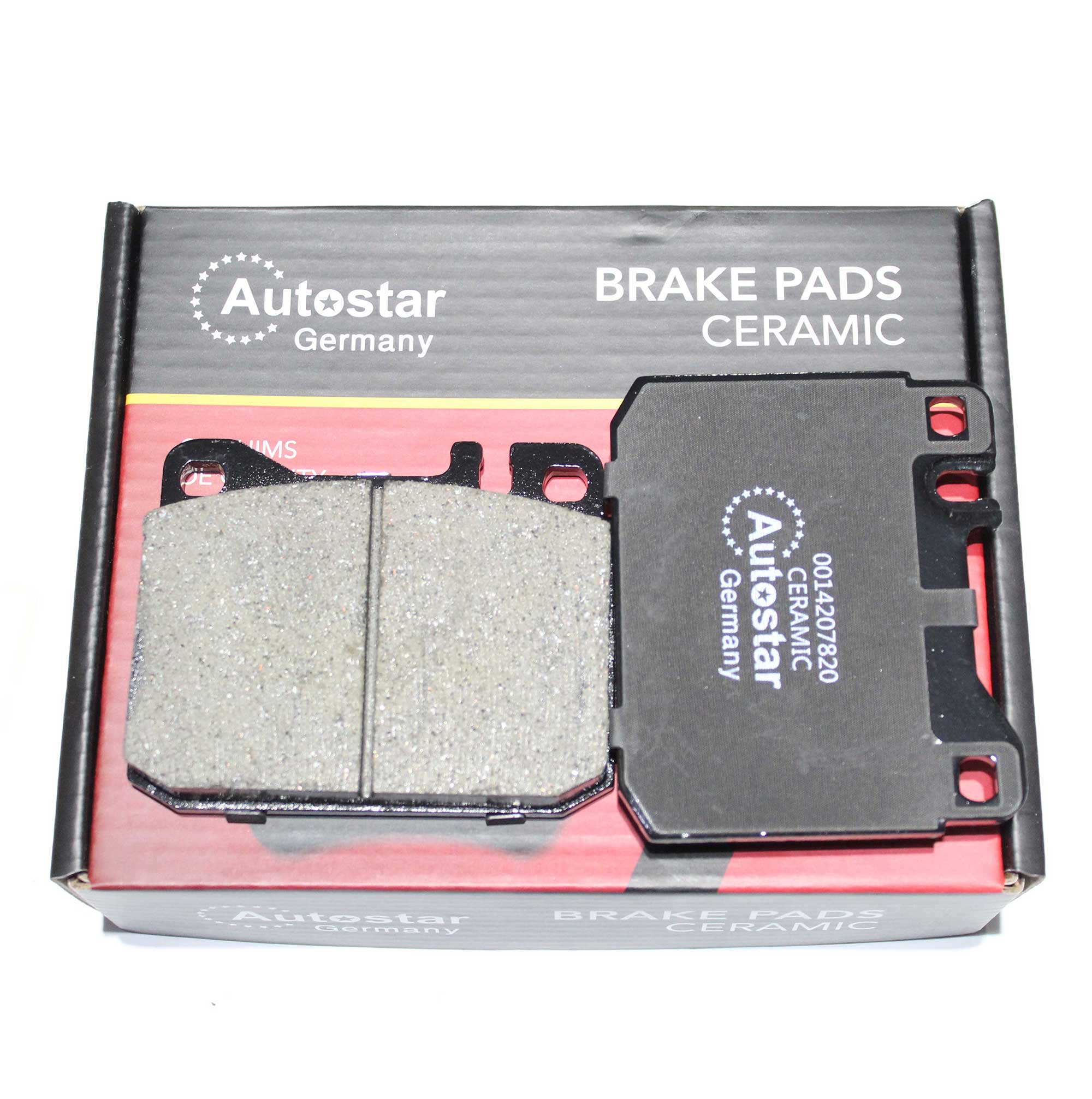 Autostar Germany BRAKE PAD CERAMICS For Mercedes Benz 0014207820