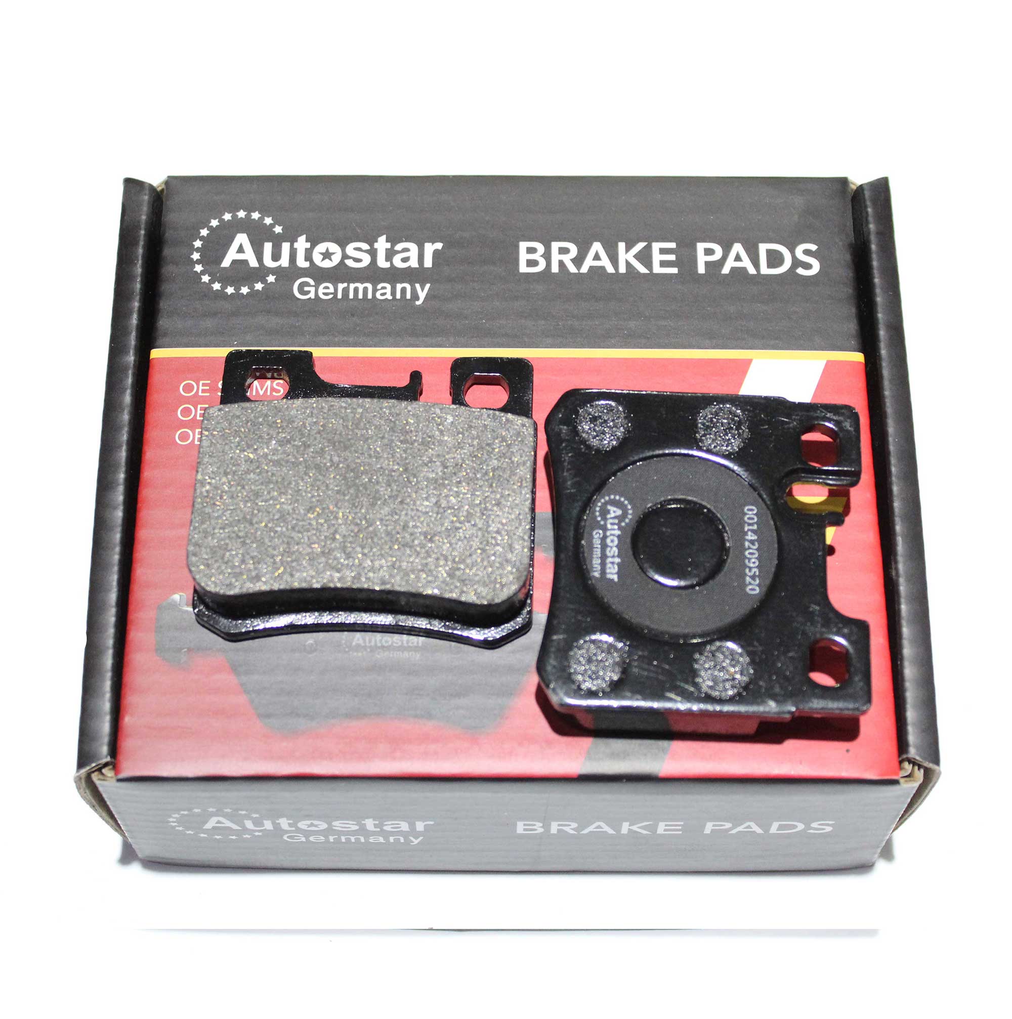 Autostar Germany  BRAKE PAD SET For Mercedes Benz 0014209520