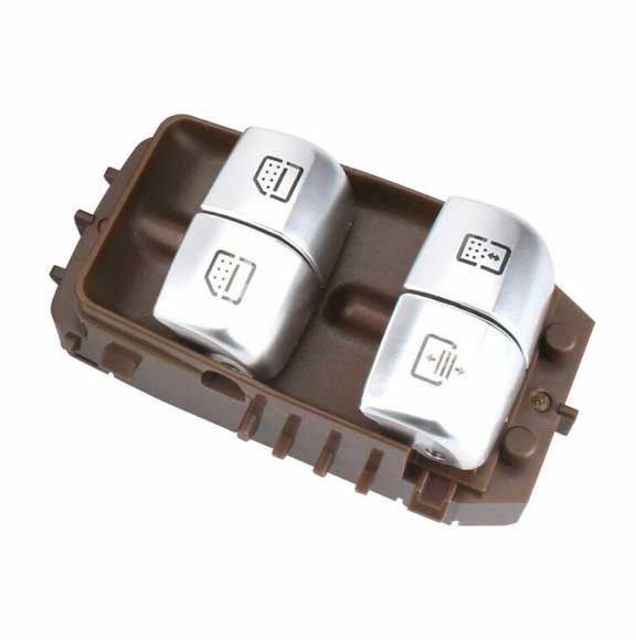 Autostar Germany WINDOW SWITCH Rear ( BROWN) For Mercedes Benz E CLASS S550 S600 S63 2014-2016 2229051505
