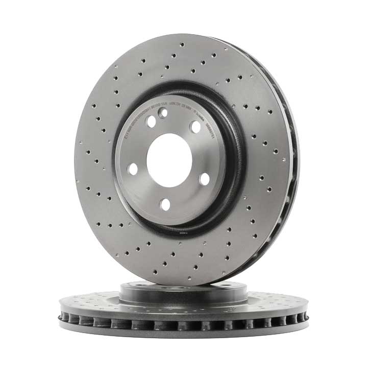 Autostar Germany  BRAKE DISC W176 W246 W242 C117 246421271207 For Mercedes Benz