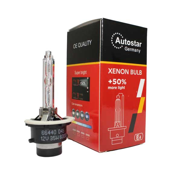 Autostar Germany D4S (Gas Discharge Lamp) BULB 42V, 45W Spotlight 66440