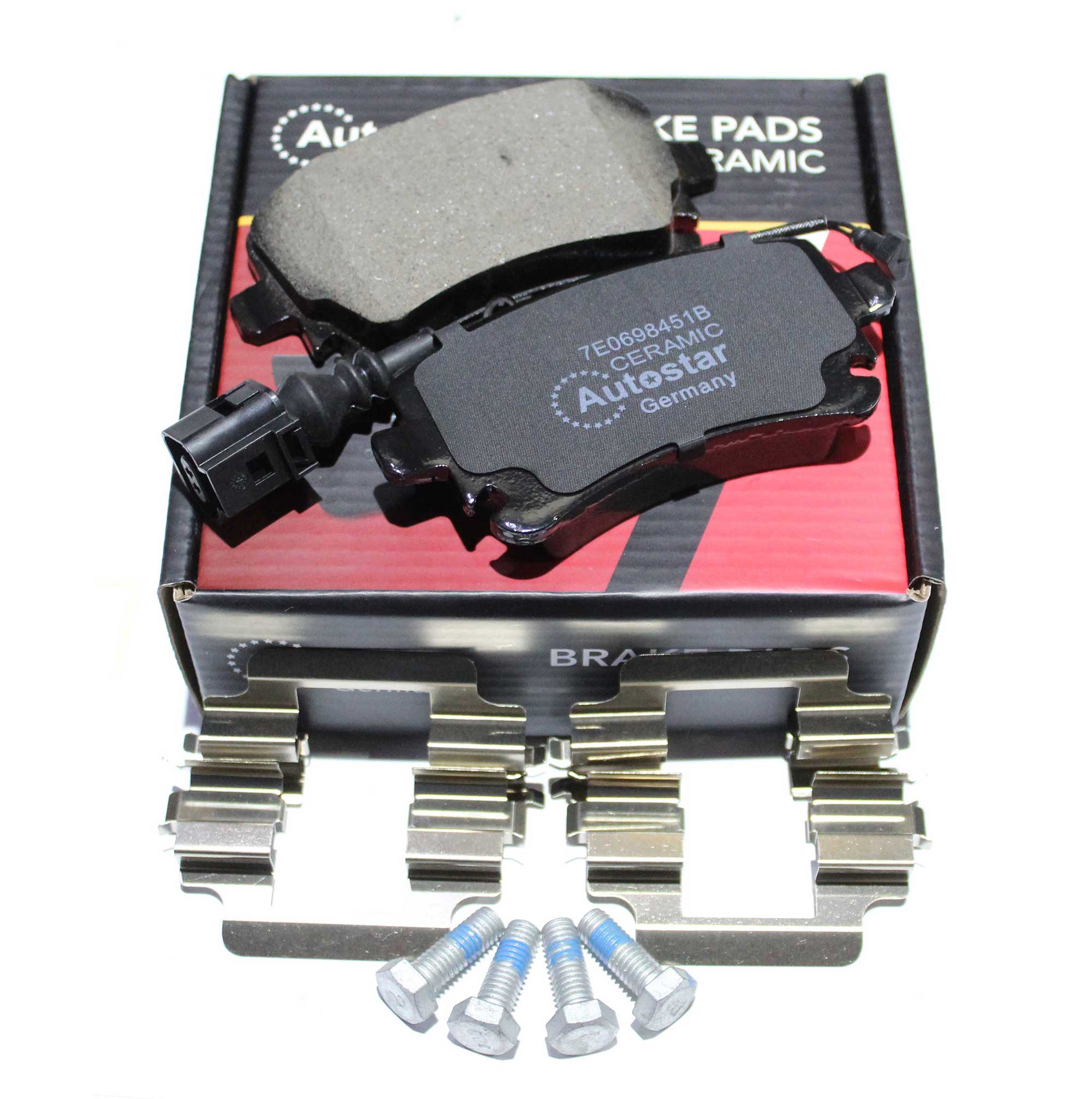 Autostar Germany DISK BRAKE PAD CERAMICS For AUDI A4 A8 A6 Transporter T5 T6, Multivan T5 7E0698451B