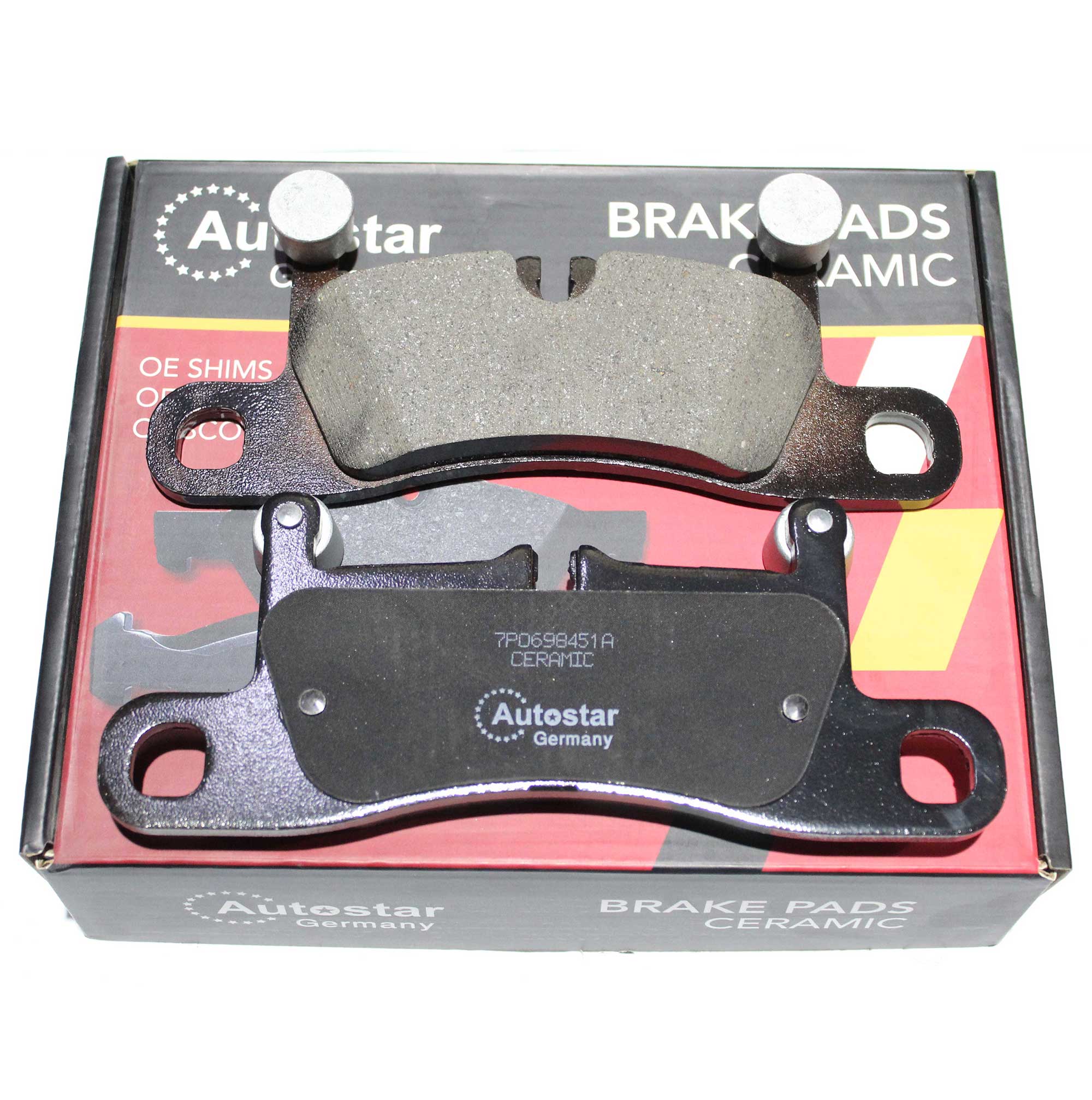 Premium BRAKE PAD CEREAMIC For PORSCHE and VW 7P0698451A