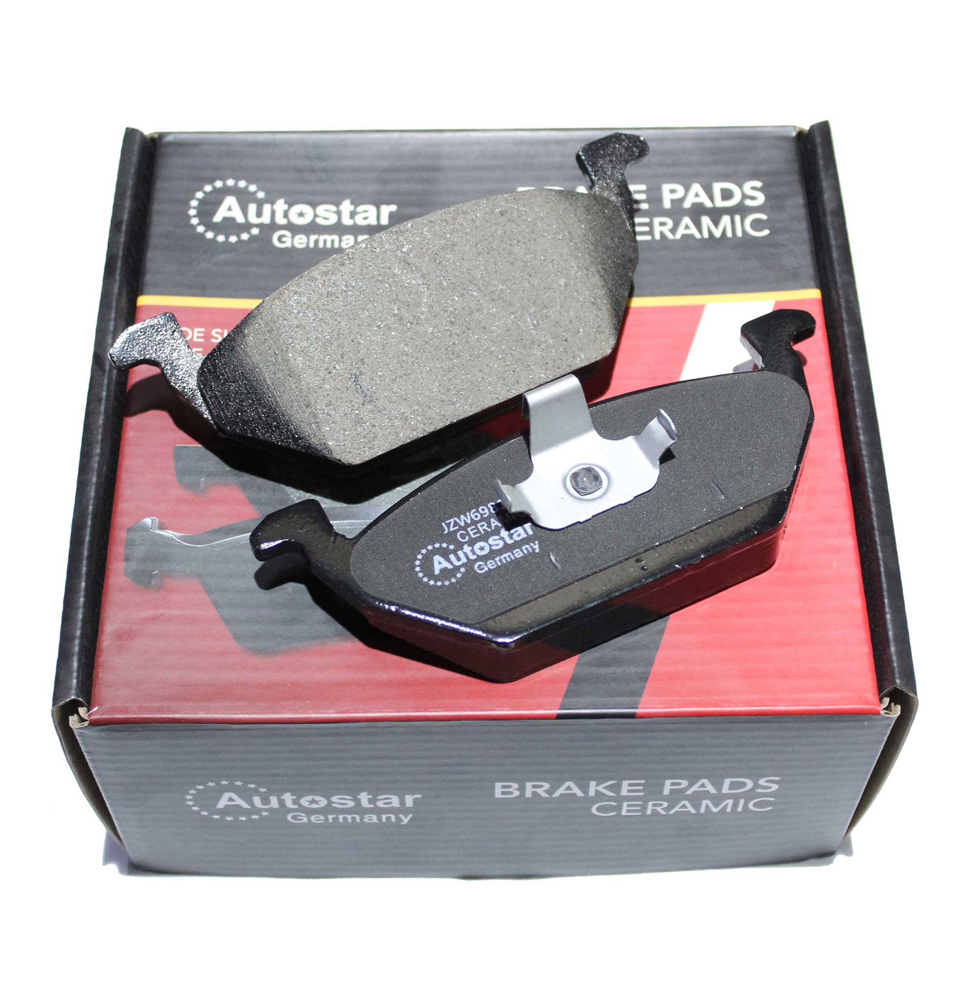 Autostar Germany BRAKE PAD CERAMIC For AUDI A3 Q2 Q3 Tiguan I Passat CC B7 Golf  JZW698151