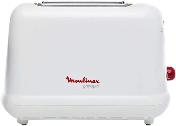 Moulinex Toaster,  with 2 Slots Principio, White , LT160127 Tanzania