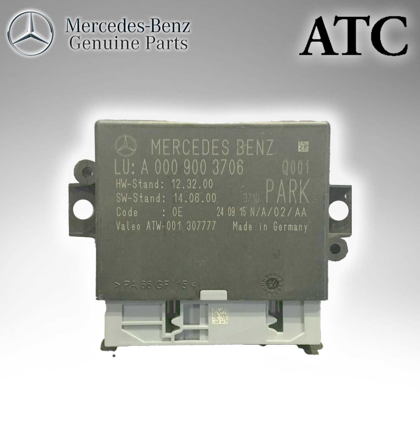 Mercedes Benz Genuine ATC Genuine Control Unit (Partonic System) (Original Parts Without Sticker Level and Neutral Box) W218 0009003706