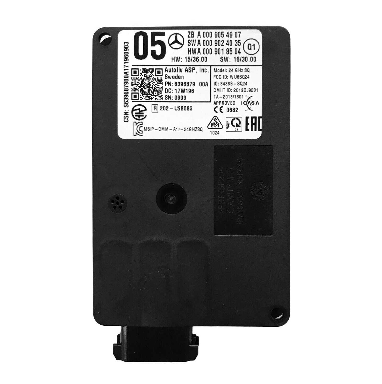 Mercedes Benz Genuine ATC RADAR SENSOR W292 W166 242 190 166 (Original Parts Without Sticker Level and Neutral Box) 0009054907