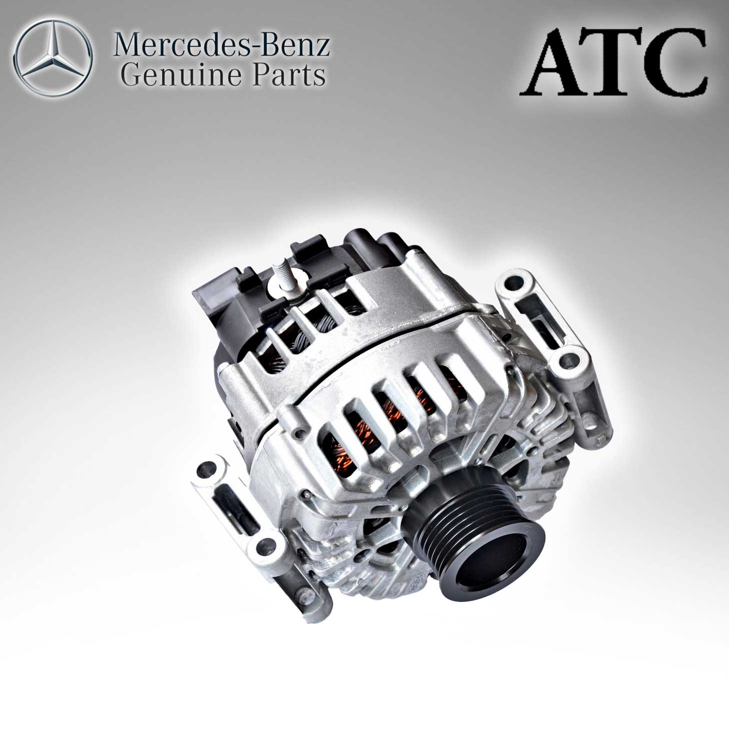 Mercedes Benz Genuine ATC  Alternator-200Amp 14V. (Original Parts Without Sticker Level and Neutral Box) 0009062822