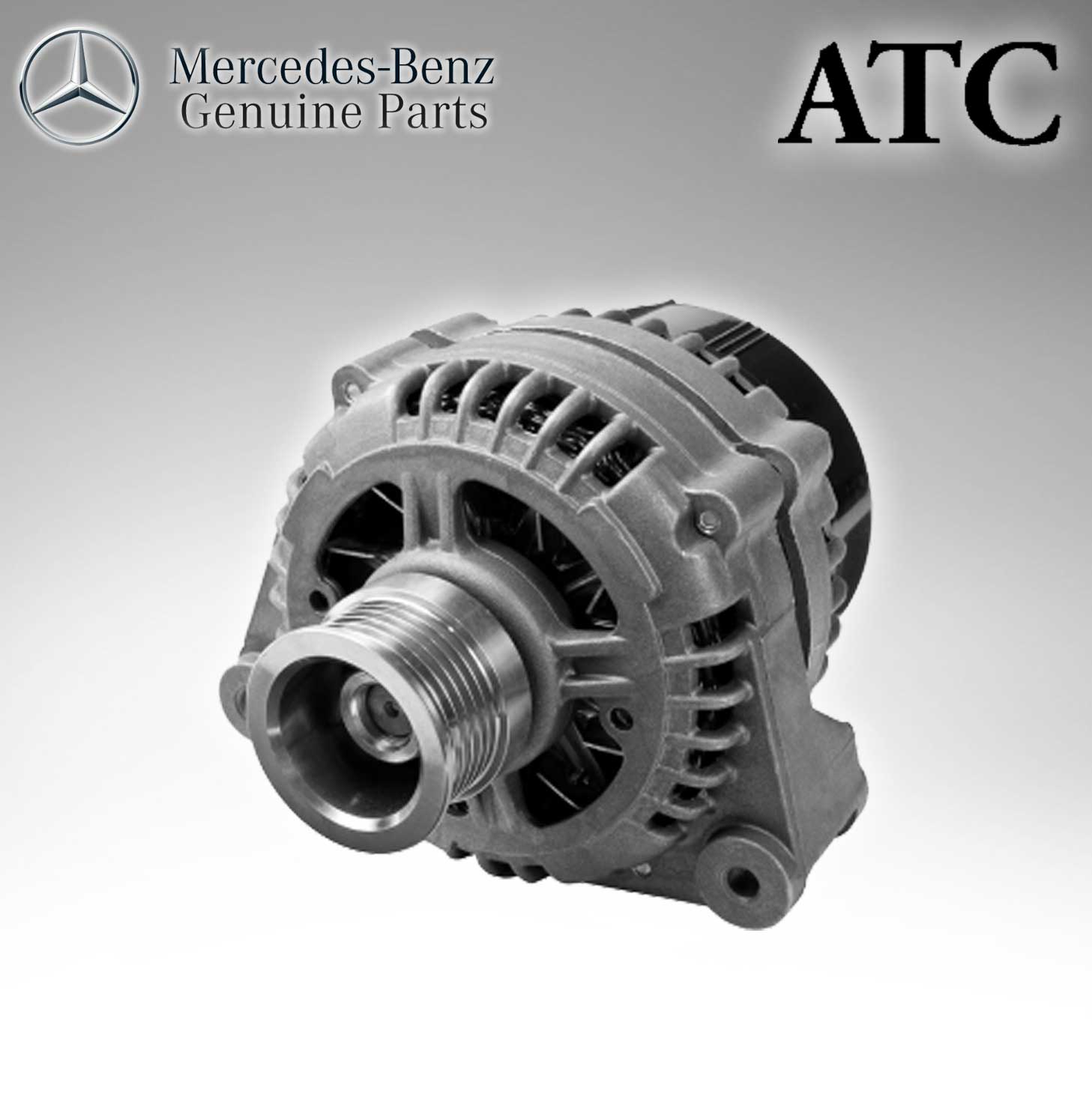 Mercedes Benz Genuine ATC ALTERNATOR 14V - 250A (Original Parts Without Sticker Level and Neutral Box) 0009065307