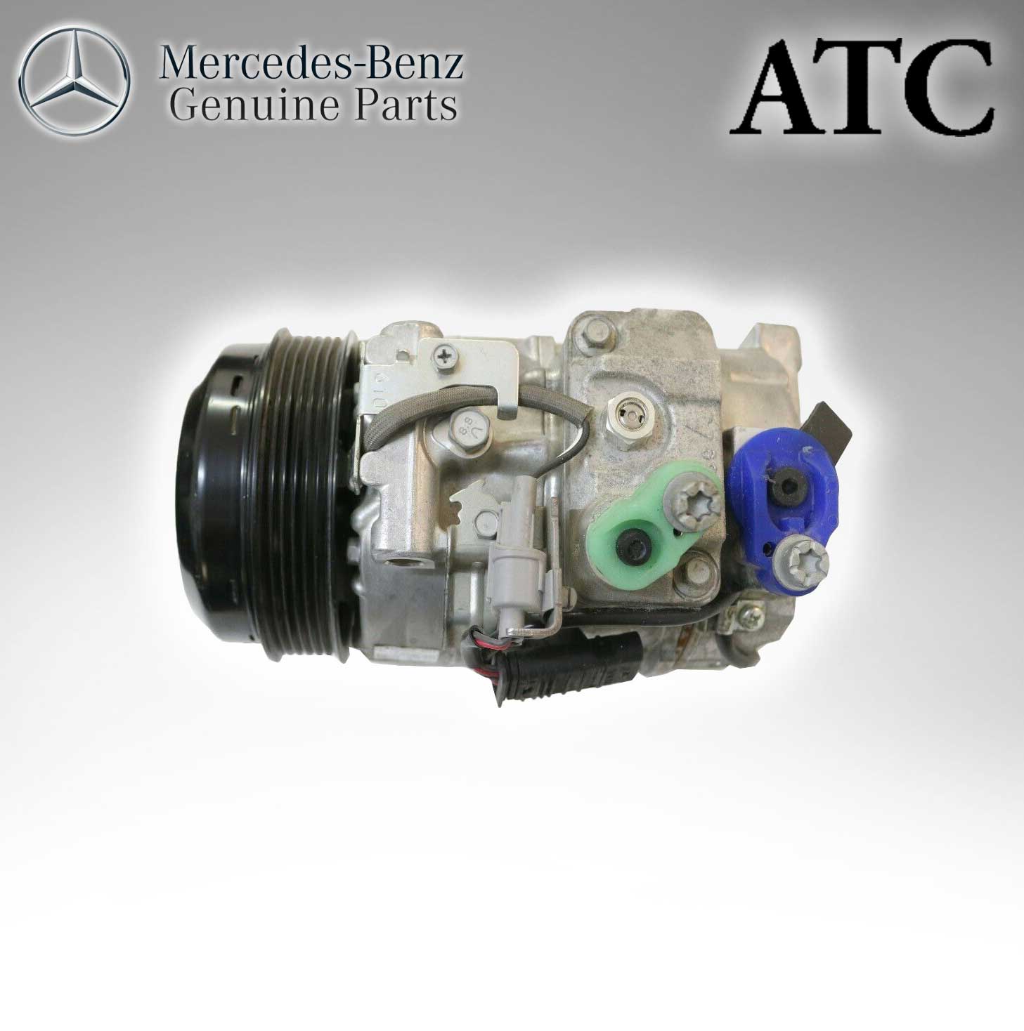 Mercedes Benz Genuine ATC  A/C Compressor (Original Parts Without Sticker Level and Neutral Box) W204 0032308611