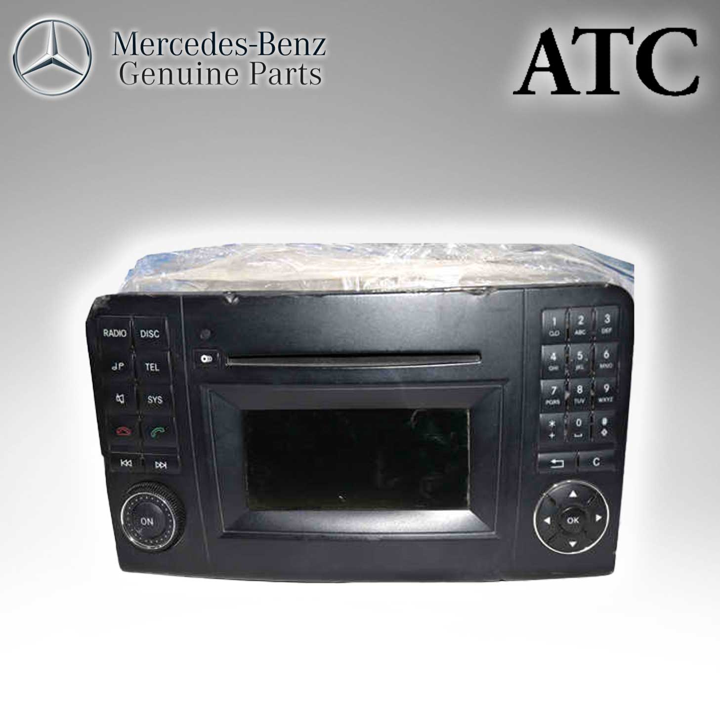 Mercedes Benz Genuine ATC Radio Cd (Original Parts Without Sticker Level and Neutral Box) 1648705694
