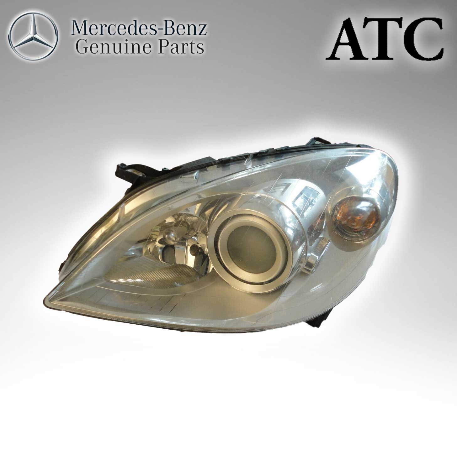 Mercedes Benz Genuine ATC Headlight Xenon LH (Original Parts Without Sticker Level and Neutral Box) 1698208361