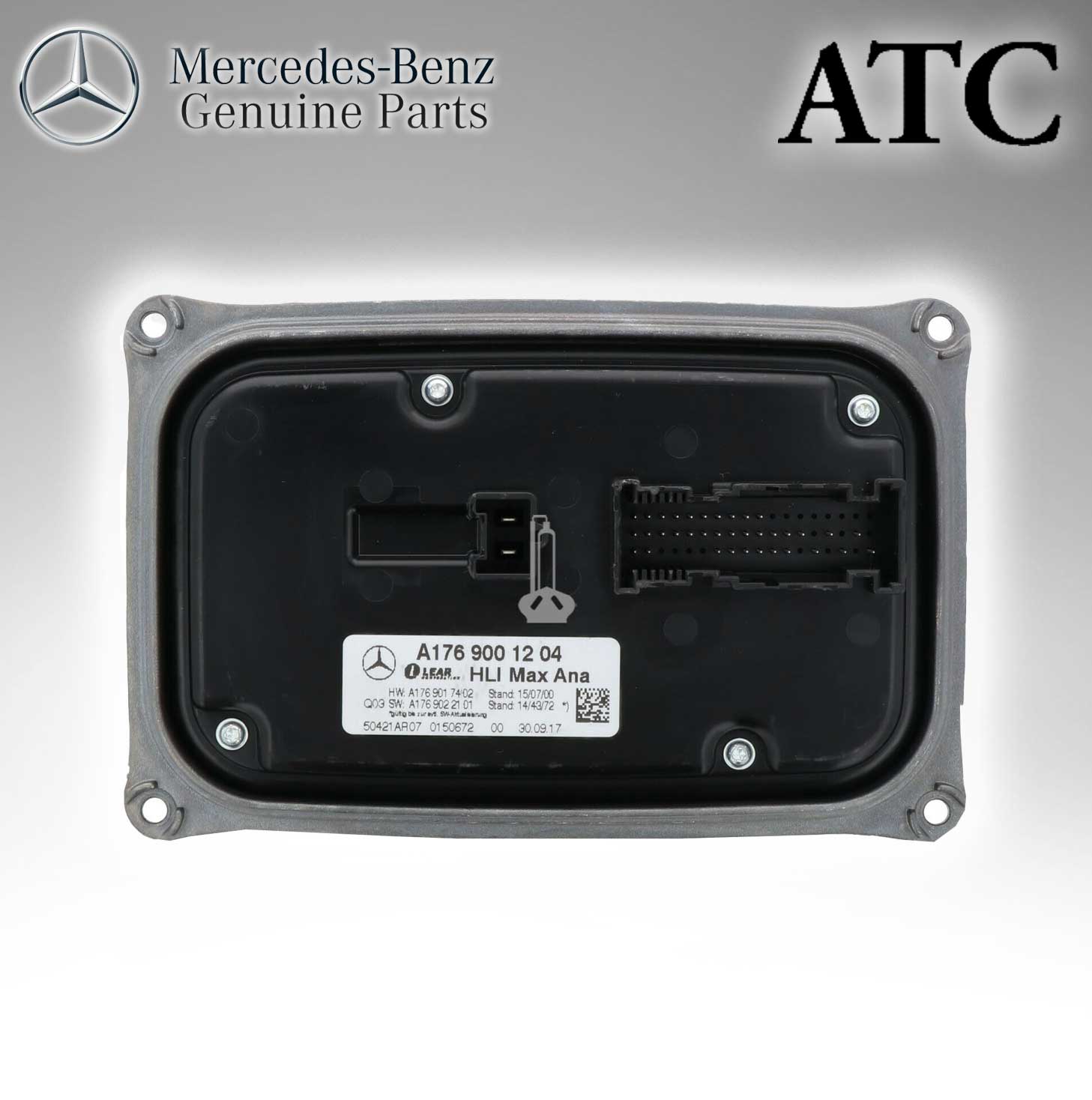 Mercedes Benz Genuine ATC Control Unit Xenon (Original Parts Without Sticker Level and Neutral Box) 1769001204
