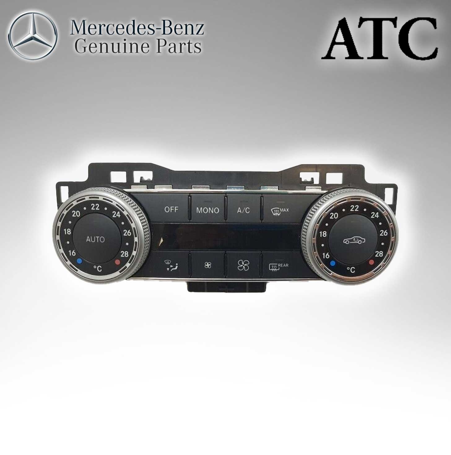 Mercedes Benz Genuine ATC Control Unit Ac (Original Parts Without Sticker Level and Neutral Box) W204 2049009104