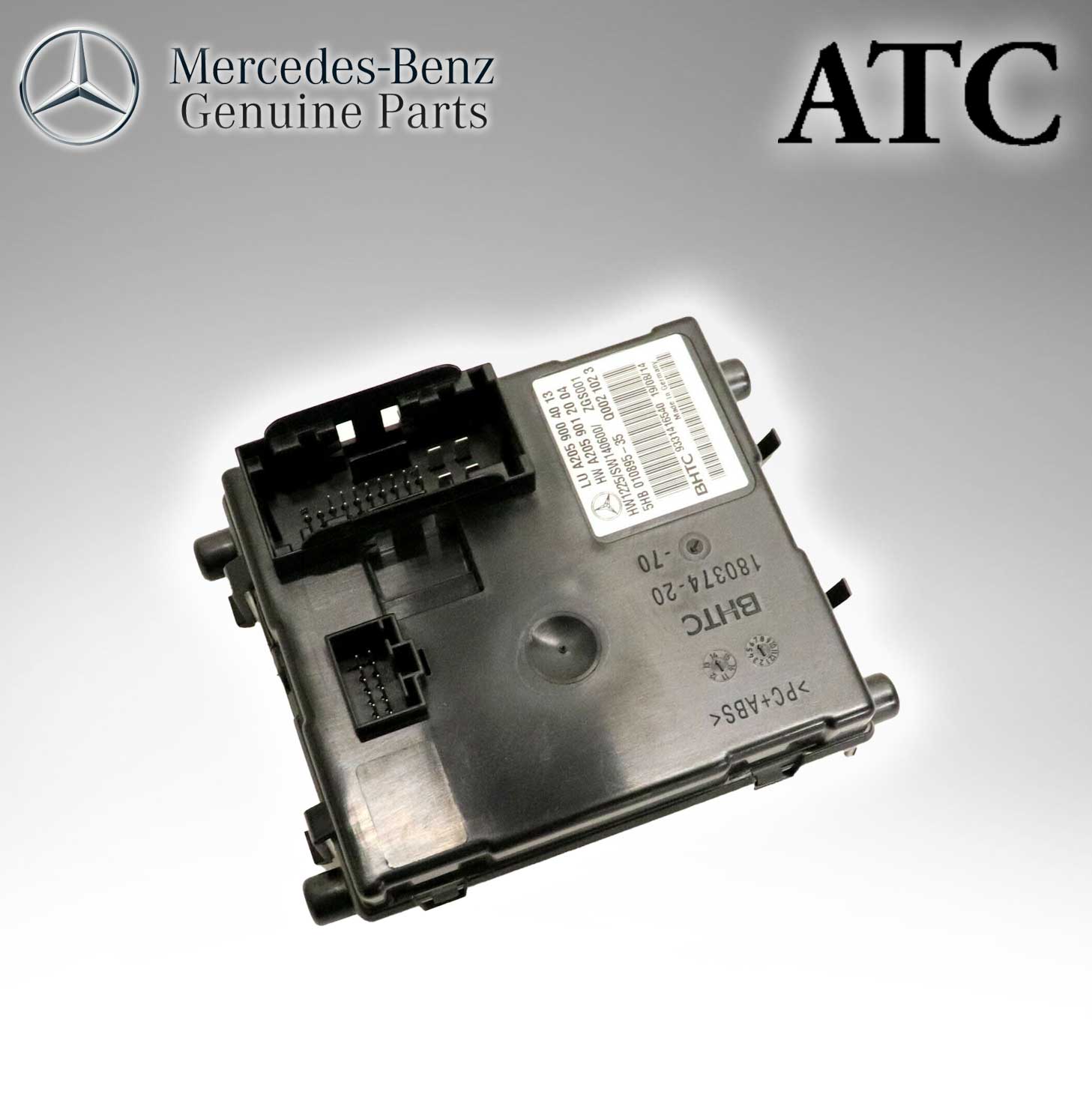 Mercedes Benz Genuine ATC  A/C. Control Unit (Original Parts Without Sticker Level and Neutral Box) 2059001419