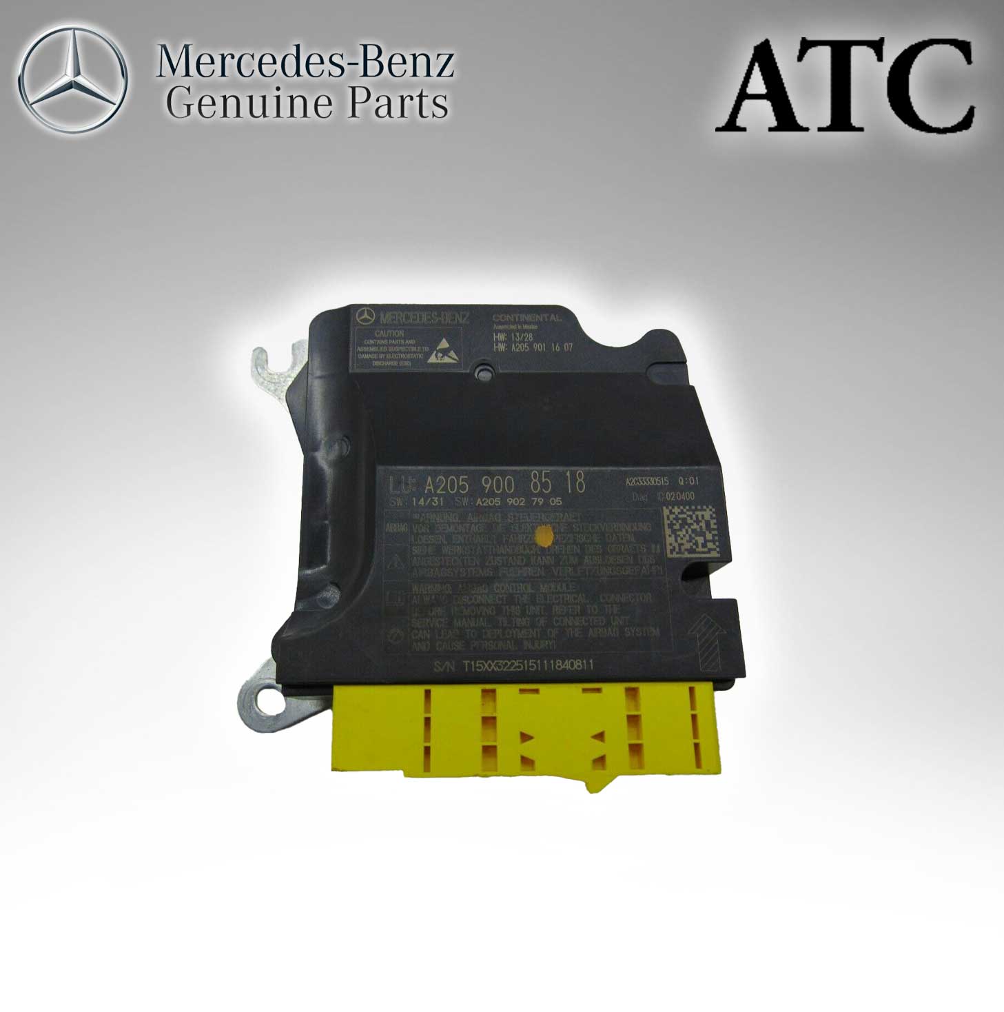 Mercedes Benz Genuine ATC Control Unit (Original Parts Without Sticker Level and Neutral Box) 2059008518