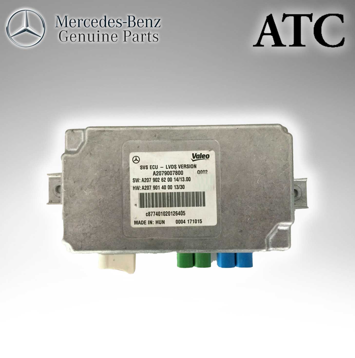 Mercedes Benz Genuine ATC Rear Camera Partonic Control Module (Original Parts Without Sticker Level and Neutral Box) 2079007800