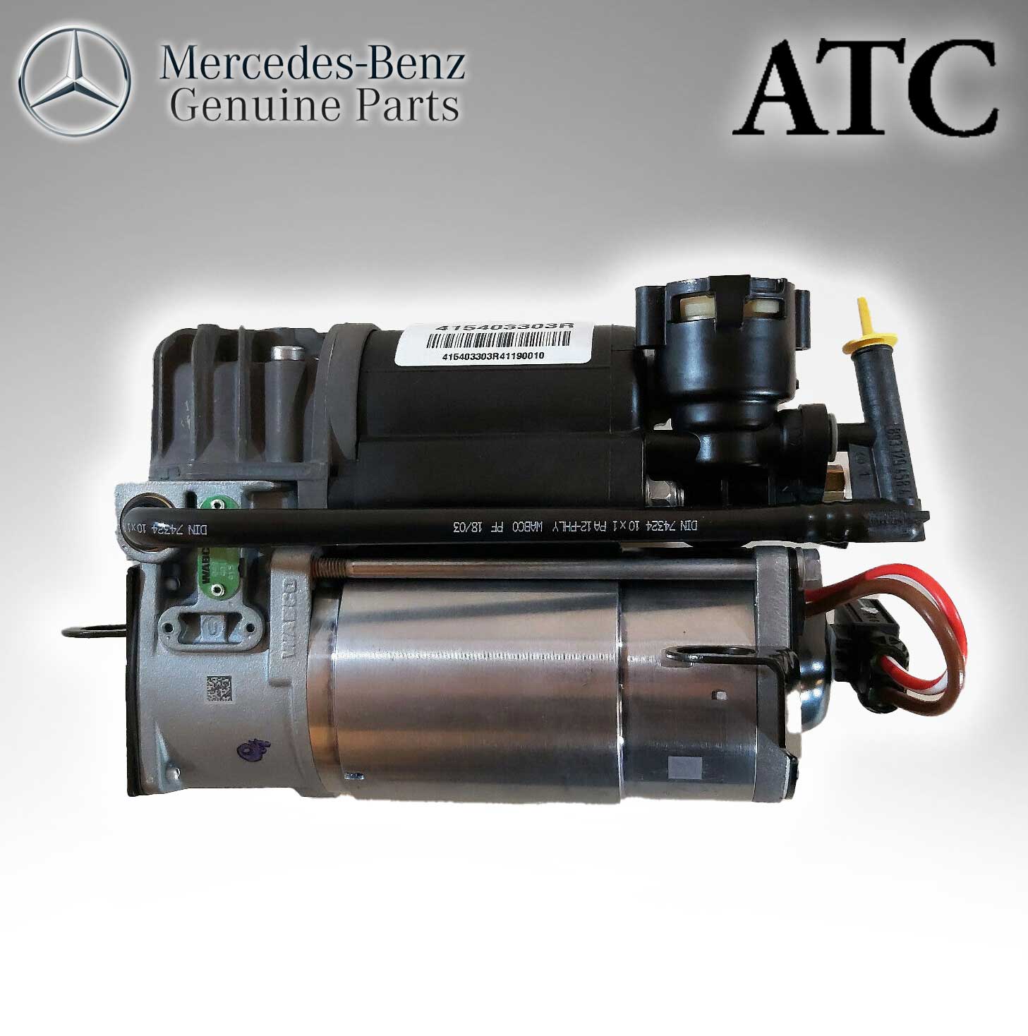 Mercedes Benz Genuine ATC  Airmatic Pump (Original Parts Without Sticker Level and Neutral Box) 2113200304