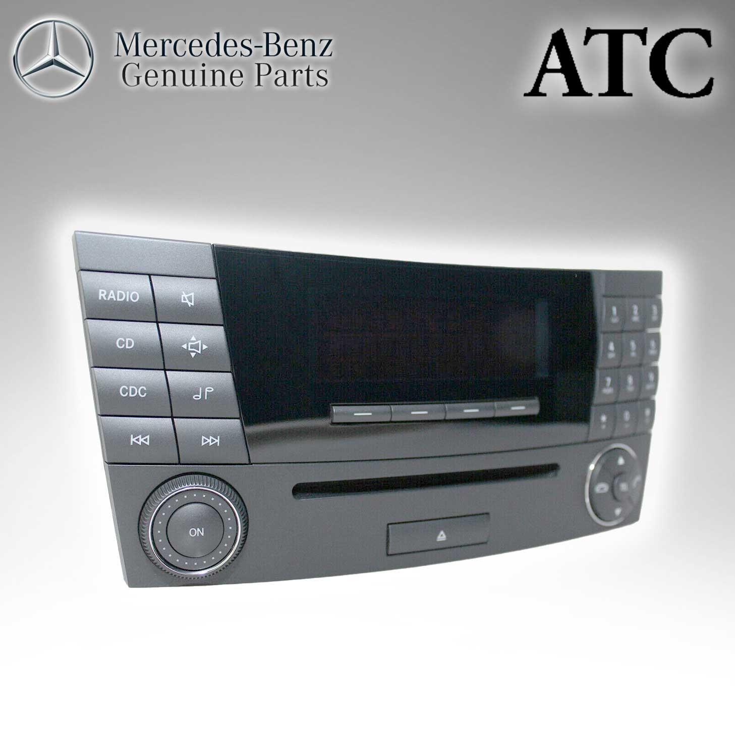 Mercedes Benz Genuine ATC Radio Cd (Original Parts Without Sticker Level and Neutral Box) 2118705089