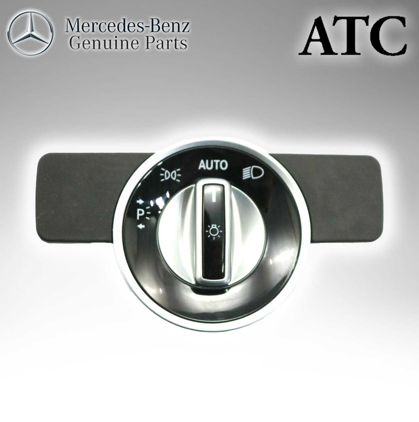 Mercedes Benz Genuine ATC Headlight Headlamp Switch (Original Parts Without Sticker Level and Neutral Box) 2129051151