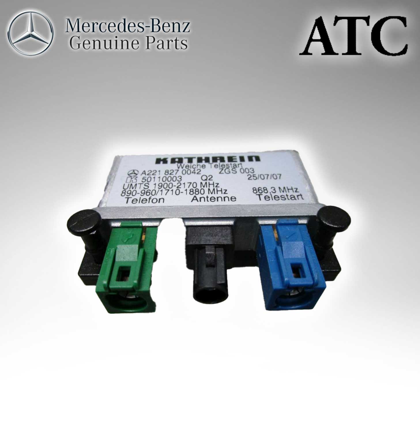 Mercedes Benz Genuine ATC Control Unit (Brand New) (Original Parts Without Sticker Level and Neutral Box) 2218270042