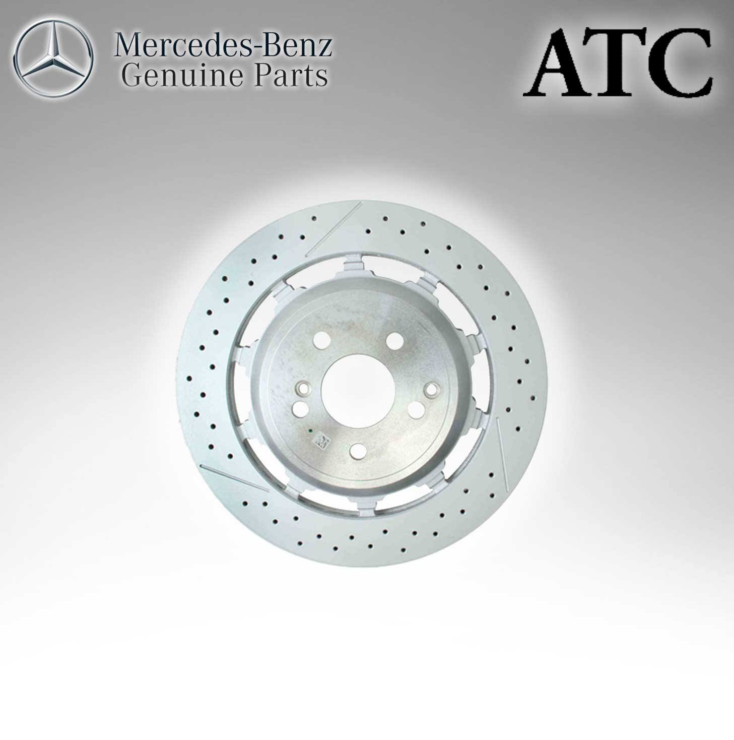 Mercedes Benz Genuine ATC Brake Disc W222(Original Parts Without Sticker Level and Neutral Box)  2224230832