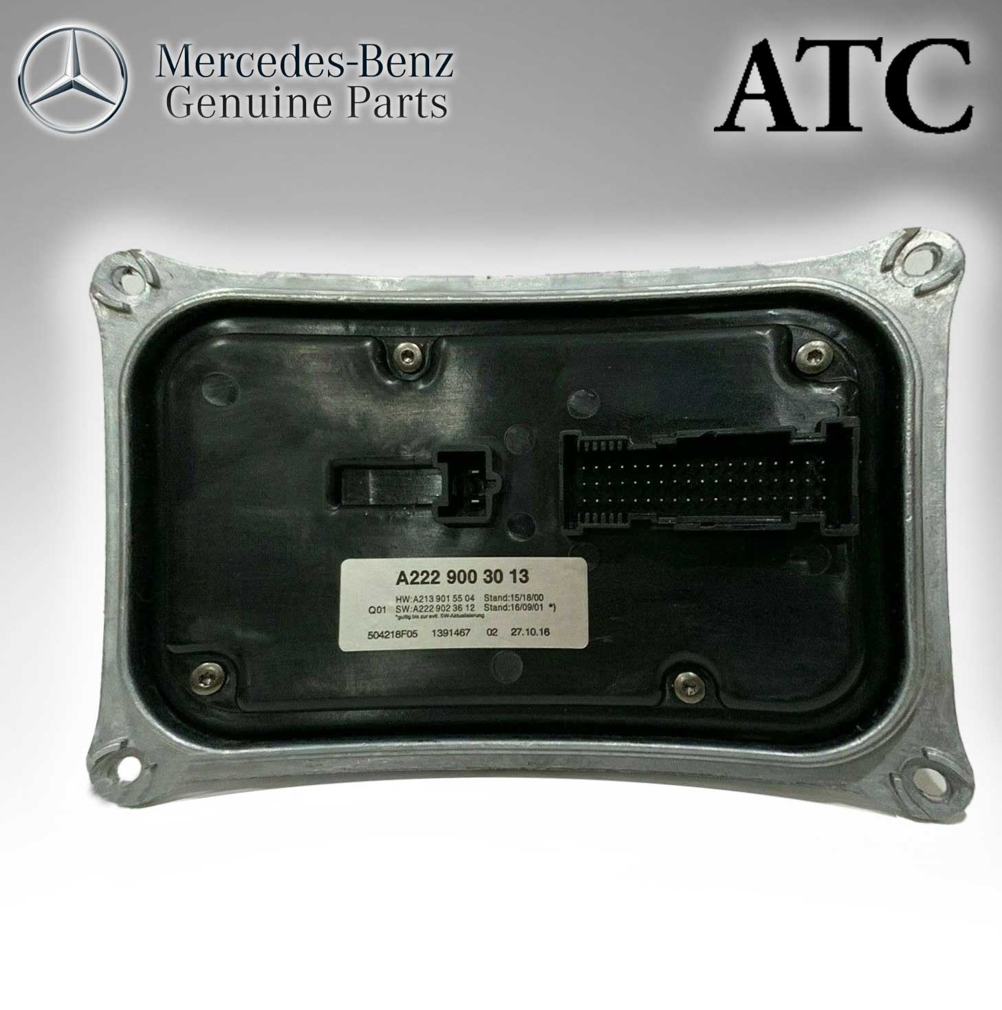 Mercedes Benz Genuine ATC Xenon Control Unit (Original Parts Without Sticker Level and Neutral Box) W222 W205 W213 2229003013