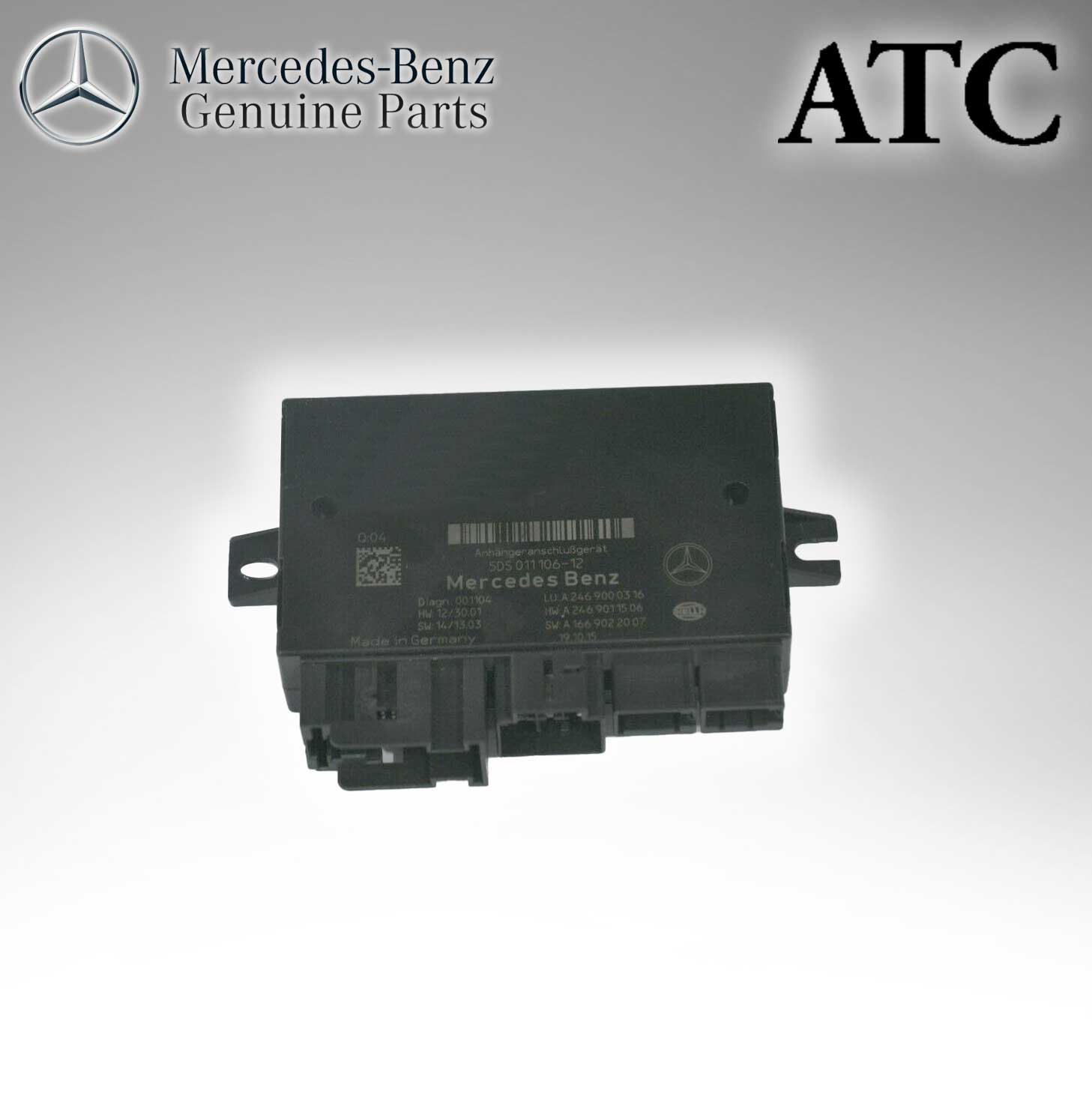 Mercedes Benz Genuine ATC Control Unit (Original Parts Without Sticker Level and Neutral Box) 2469000316