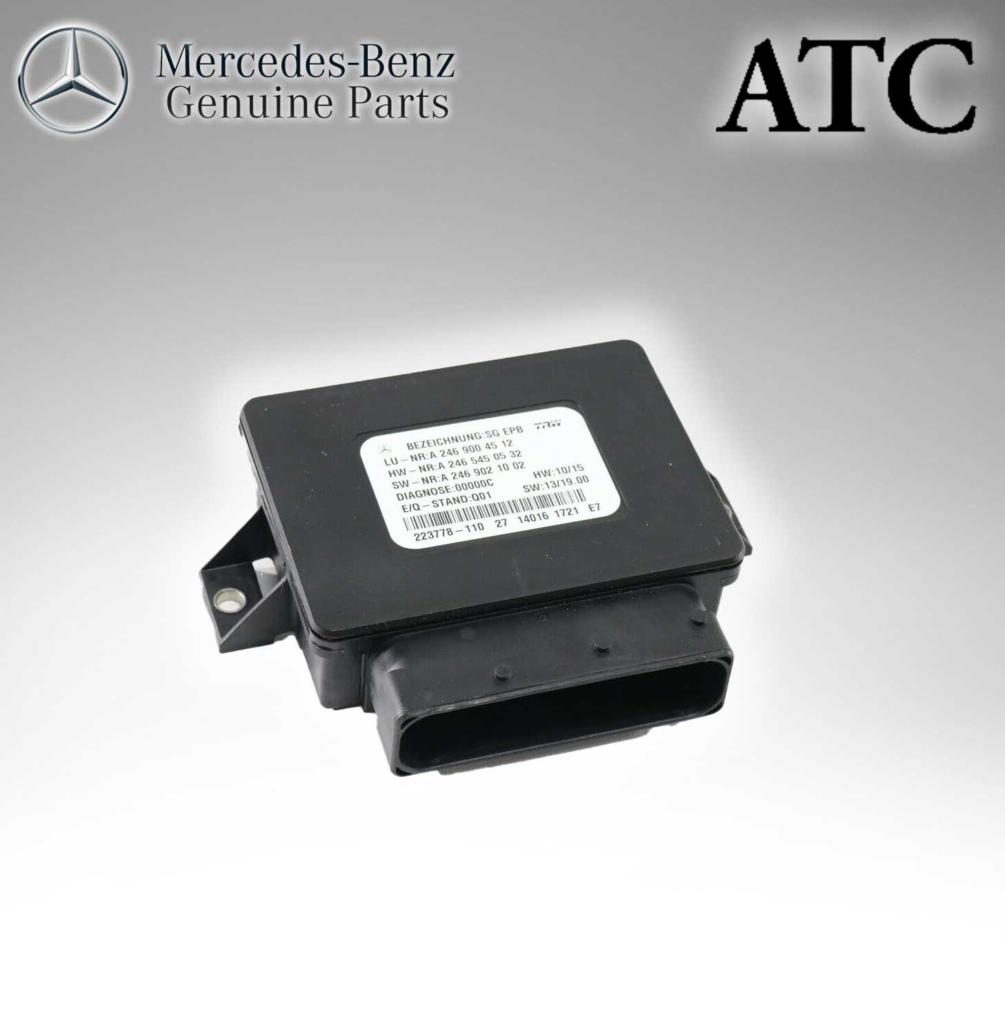 Mercedes Benz Genuine ATC Control Unit (Original Parts Without Sticker Level and Neutral Box) 2469004512