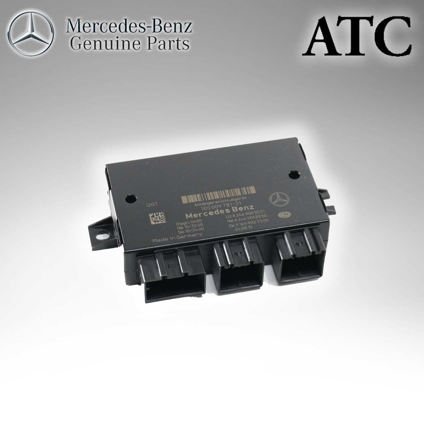 Mercedes Benz Genuine ATC Control Unit (Original Parts Without Sticker Level and Neutral Box) 2469005501