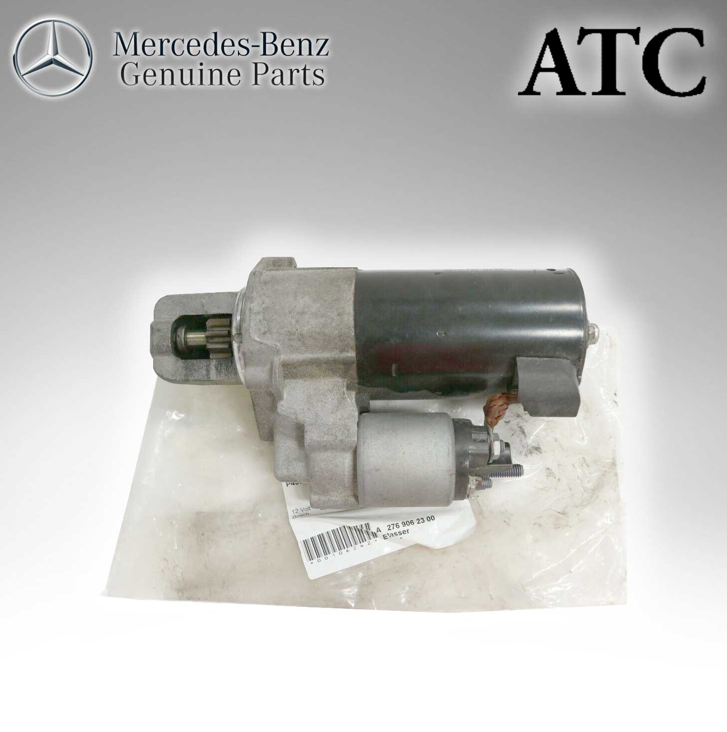 Mercedes Benz Genuine ATC STARTER MOTOR (Original Parts Without Sticker Level and Neutral Box) W204. W166. W207 2769062300