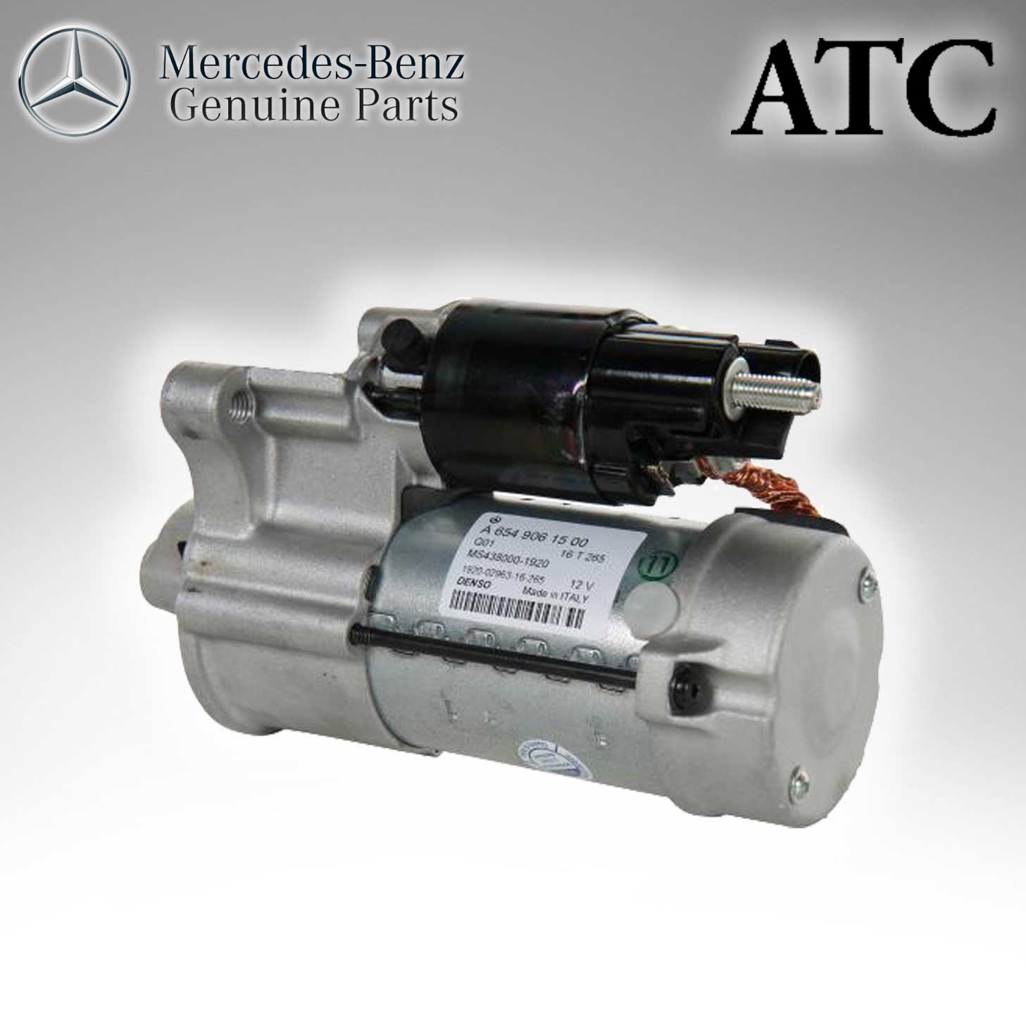 Mercedes Benz Genuine ATC SLEF STARTER (Original Parts Without Sticker Level and Neutral Box) 6549061500