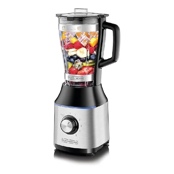 Black & Decker Glass Jar Blender 700W, High Performance, Stylish Design BX650G-B5