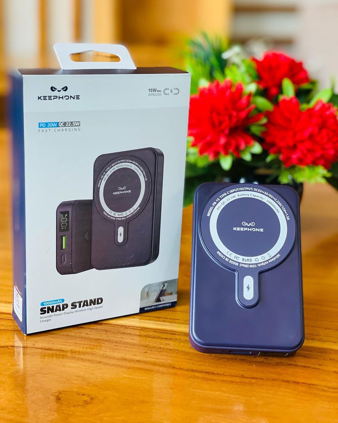 KEEPHONE PB-15 Power Bank Wireless Charging