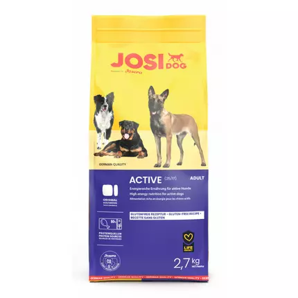 Josidog Active Dog Dry Food for Adults 2.7kg (E-EX)