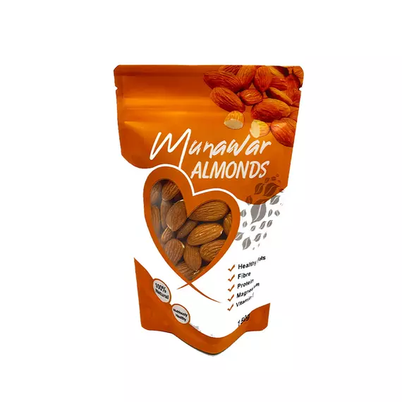 Munawar Almonds 150gm, Healthy & Nutritious, 100% Natural (E-EX)