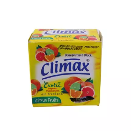 Climax Disinfectant Block Citrus Fruit 170g Pack of 72