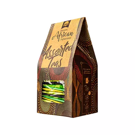 Chai Bora African Infusions Assorted Teas Gift Pouch 2gm (Pack of 25Pcs)